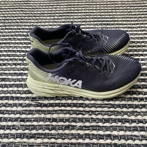 🌿Hoka One One Mens Rincon 3 Black Green Running Sneakers 13D